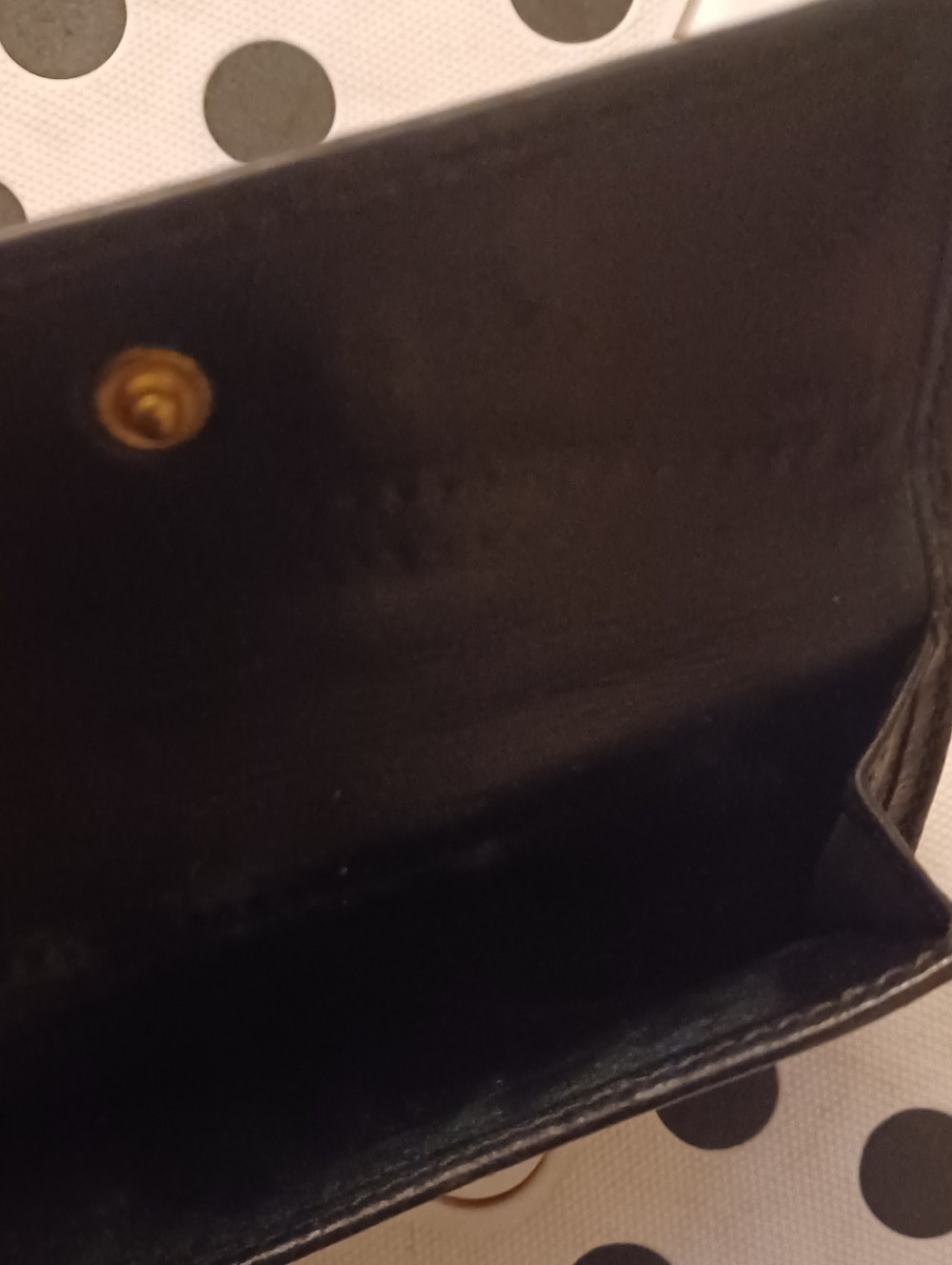 Coach Black leather small wallet. - Picture 3 of 5